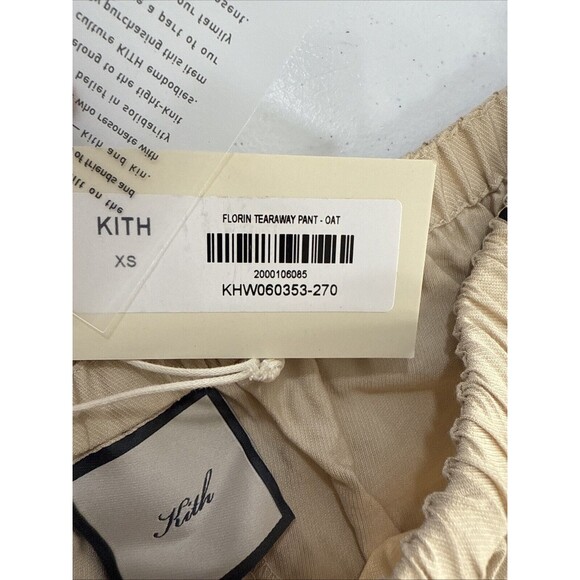 Kith Shains Paints Womens Extra Small Oat Florin Tearway - Picture 12 of 12